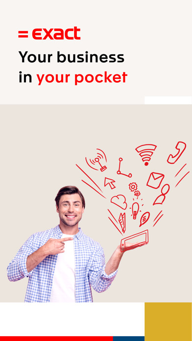 Emulate iPhone app Exact Online My[Firm] using MyAndroid